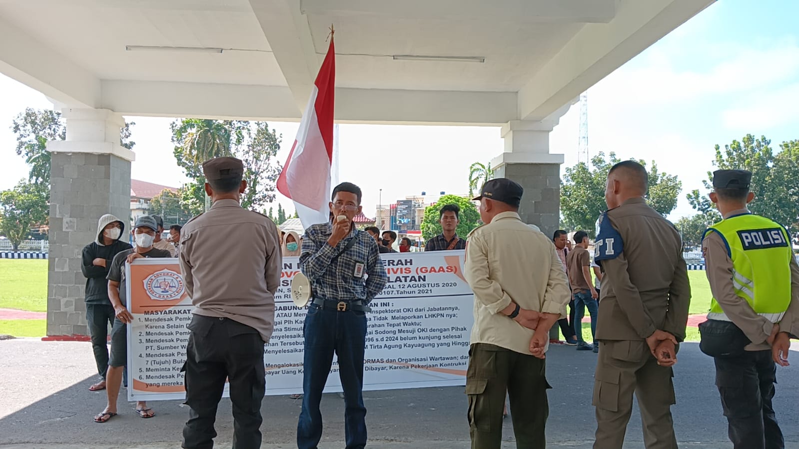 GAAS Sumsel Desak Pemkab OKI Pecat Inspektur Rangkap Jabatan dan Selesaikan Konflik Lahan Desa Sungai Sodong