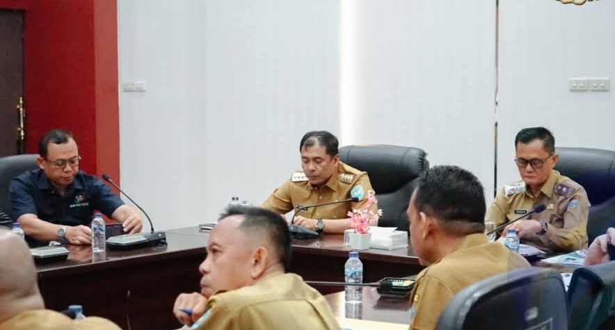 Bupati OKU Selatan Ikuti Rakor Pengendalian Inflasi dan Launching Buku Panduan Pendidikan Anti Korupsi Secara 