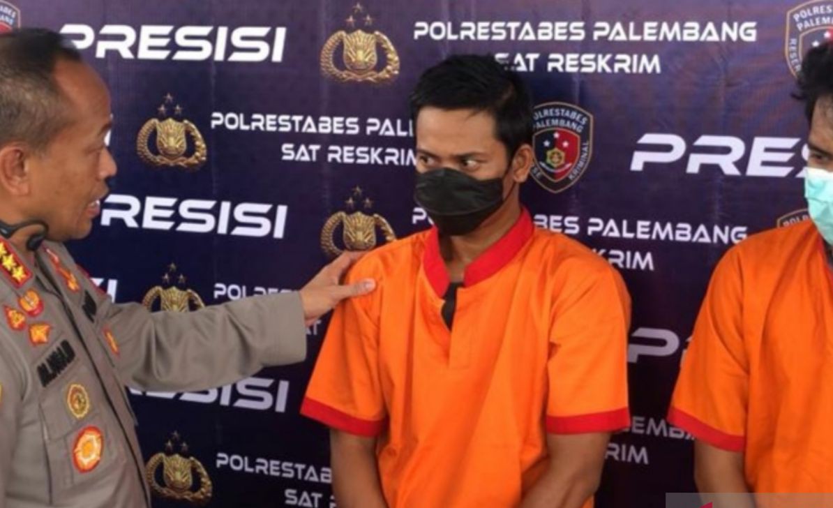 Polrestabes Palembang Amankan 12 Pelaku Curanmor, Tiga Diantaranya Residivis