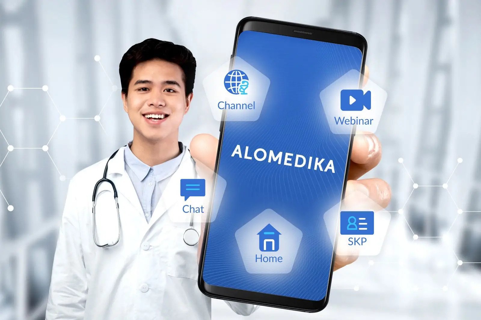 Megenal ALOMEDIKA, Platform Digital Komunitas Dokter Unggulan di Indonesia 