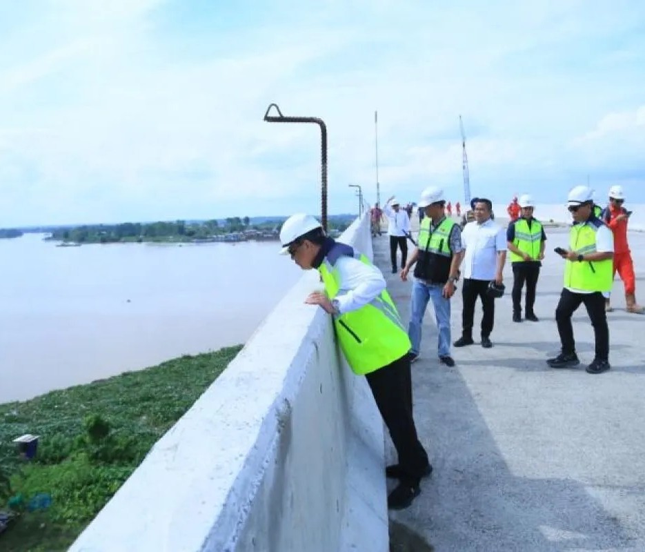 Wagub Sumsel targetkan Jembatan Musi V beroperasi saat arus mudik Lebaran 2026