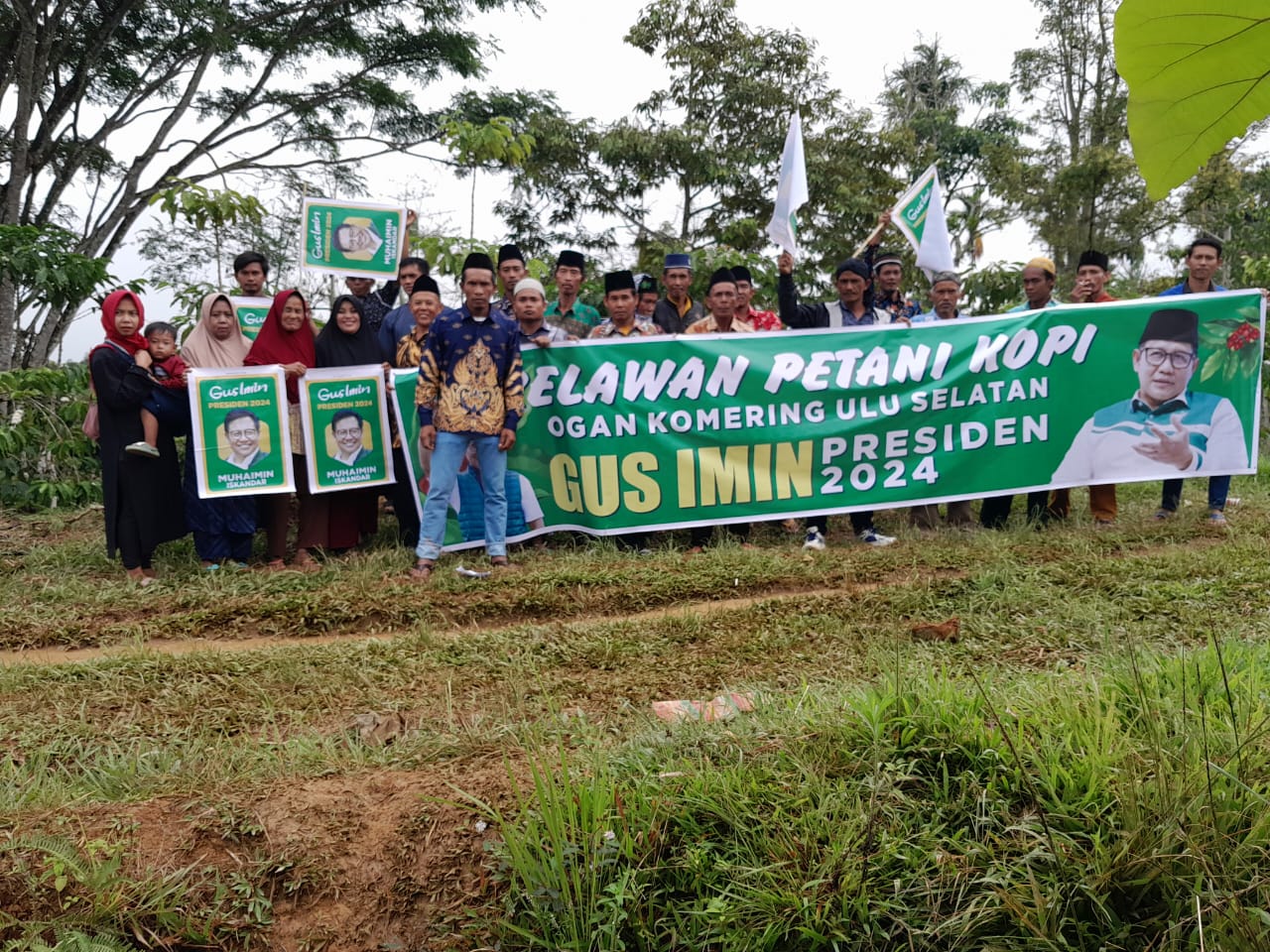 Komunitas Petani Kopi OKU Selatan Memberikan Dukungan Penuh kepada Muhaimin Iskandar sebagai Calon Wakil Presi