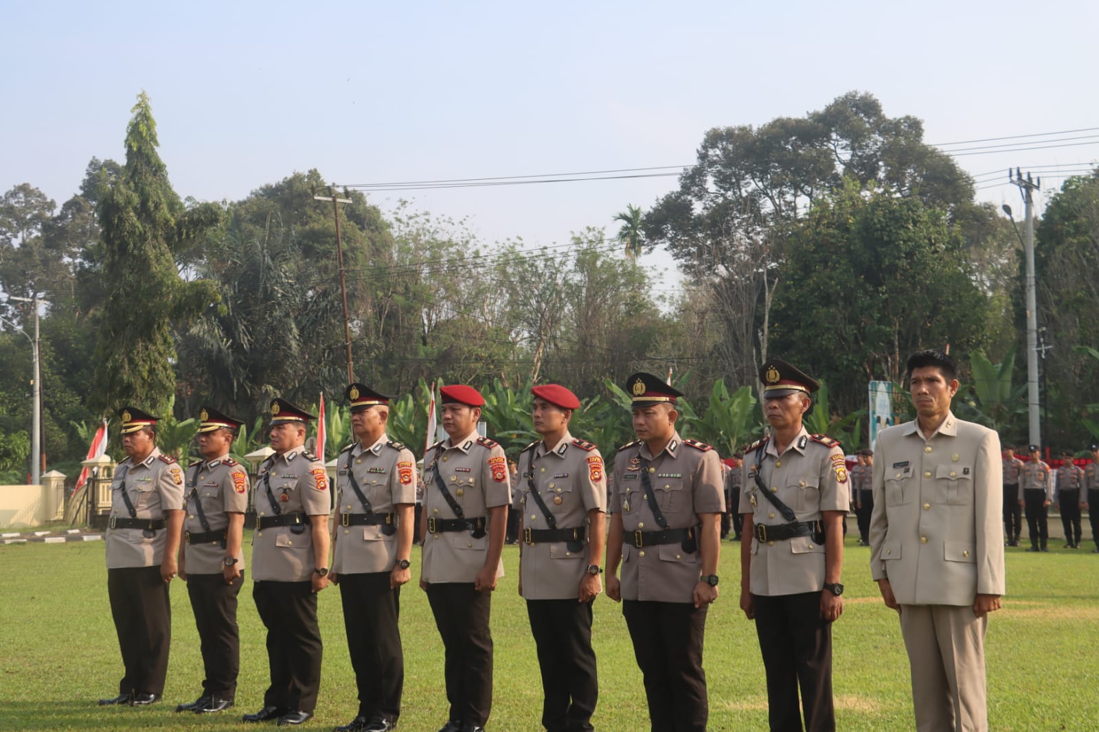 Masa Purna Bakti Wakapolres OKU Selatan dan Sertijab Wakapolres Baru serta Pelantikan Jabatan Baru