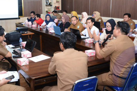 Bappeda Litbang Gelar Rapat Koordinasi Forum Lintas Perangkat Daerah