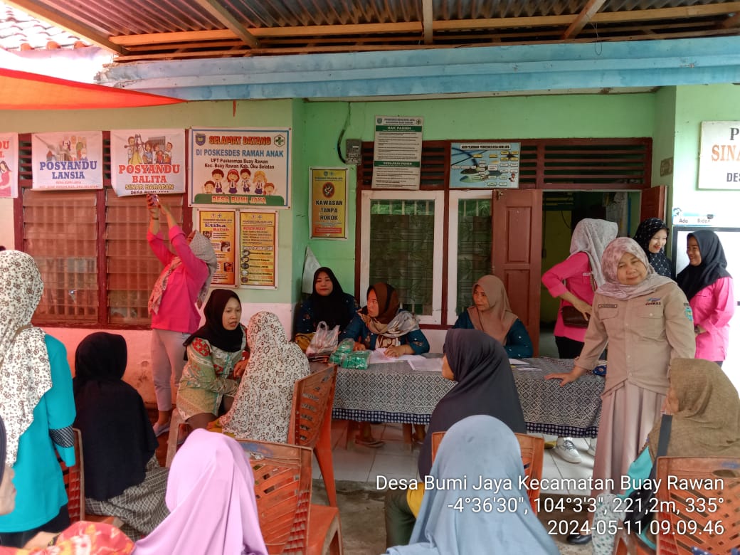 Dinkes OKU Selatan Kunjungi Posyandu Lansia di Desa Sukajaya