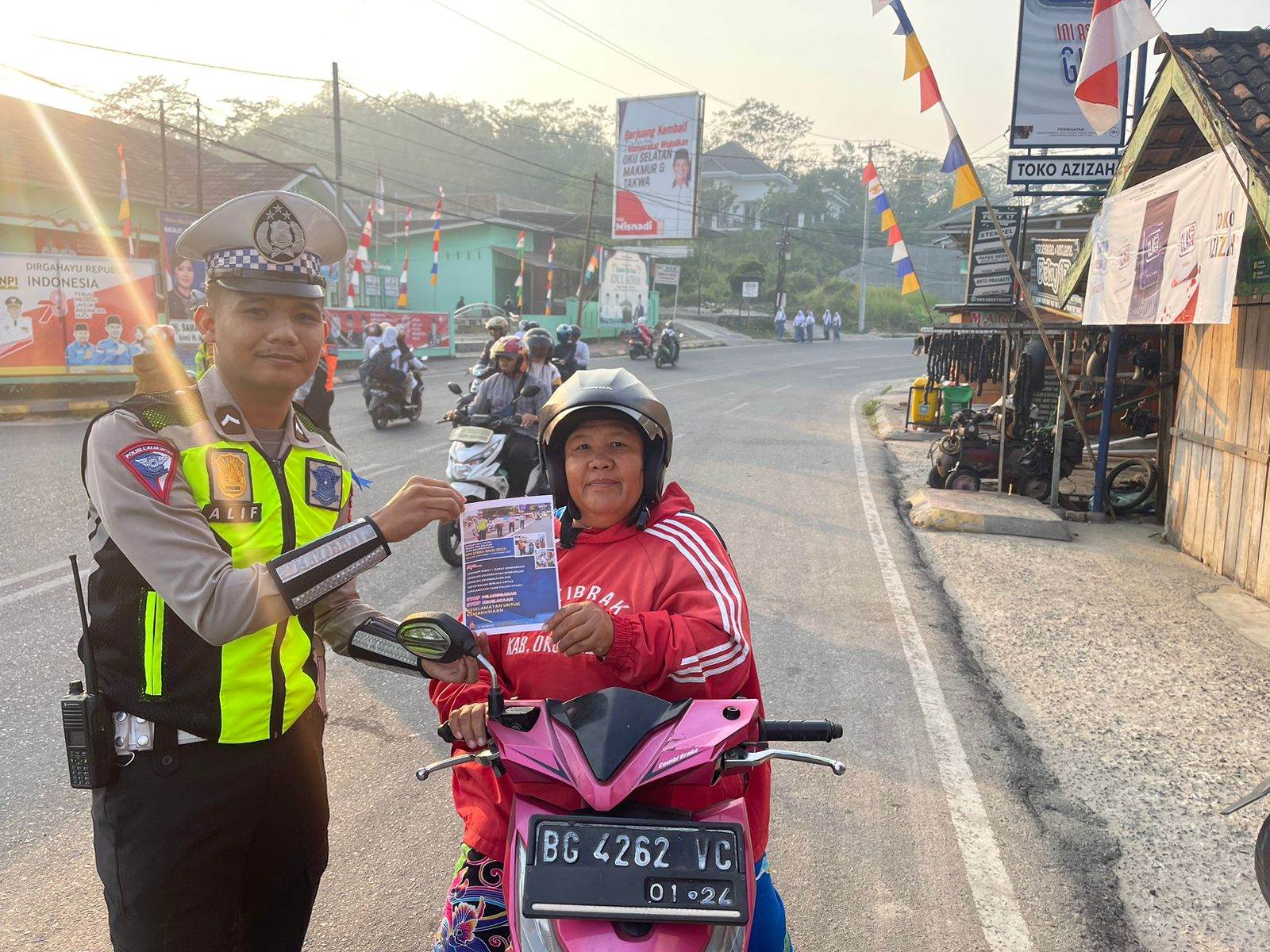 Berhasil Jaring 57 Pelanggar Lalulintas di Operasi Zebra, Didominasi Pengendara Motor Tanpa Helm