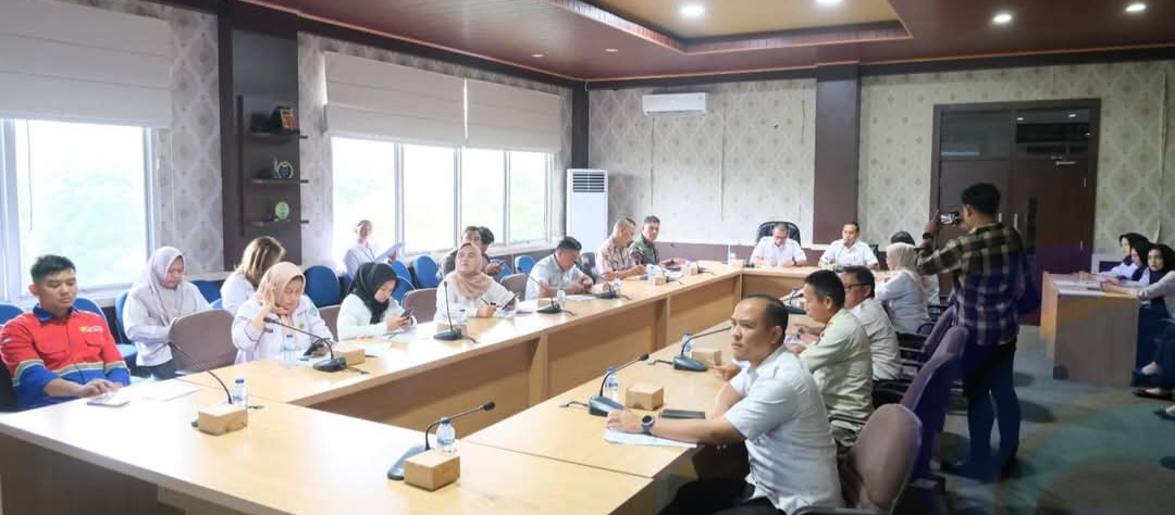SEKDA OKU SELATAN PIMPIN RAPAT TEKNIS PERSIAPAN SIDANG PARIPURNA ISTIMEWA HUT KE-22