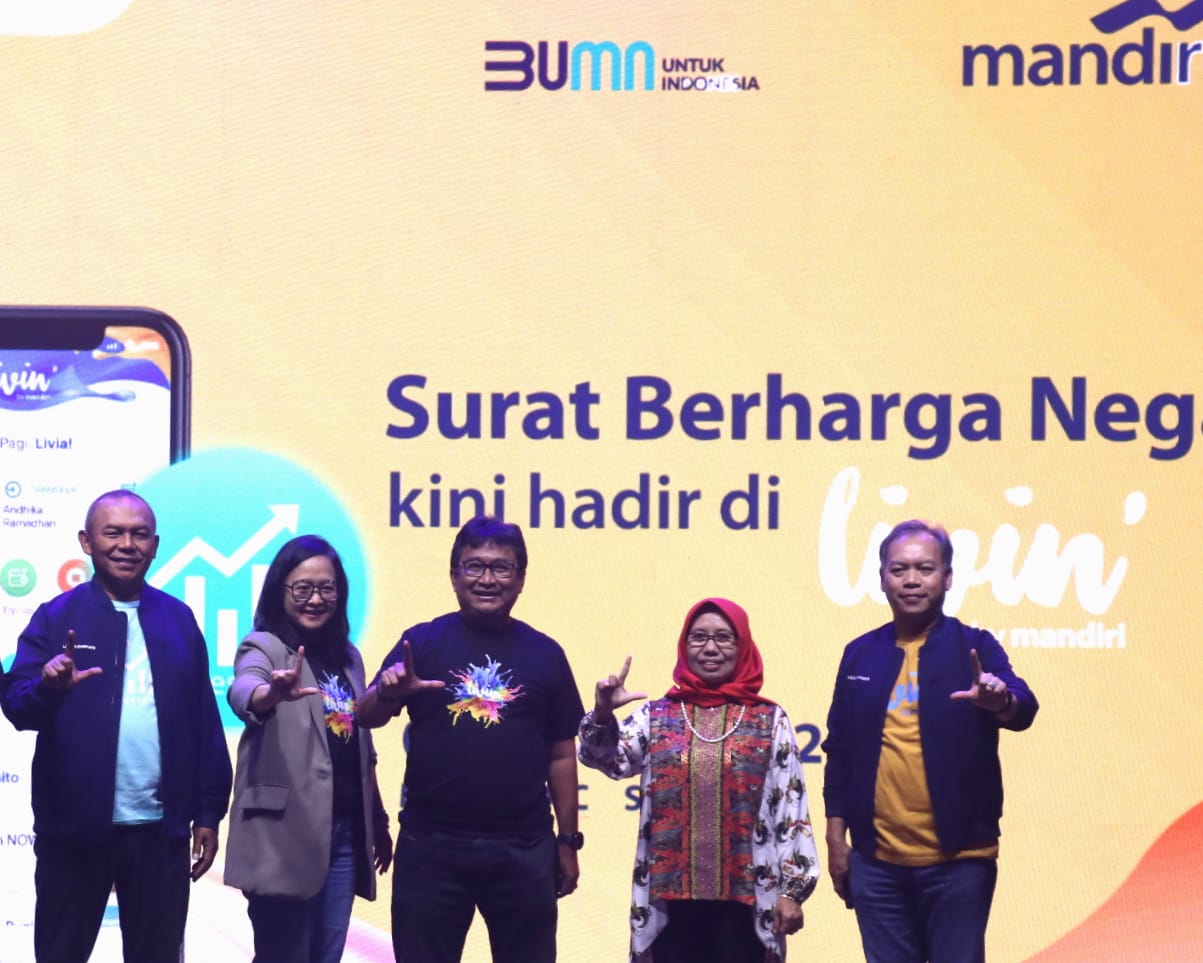 Super Lengkap ! Bank Mandiri Sematkan Fitur Pemesanan SBN Ritel di Livin’ by Mandiri  SB