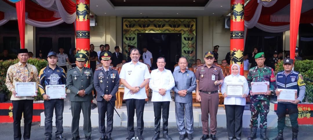 Bupati Abusama Hadiri Upacara Hari Bhayangkara ke-80, Perkuat Sinergi Pemkab dan Polri