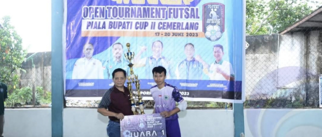 Hadiri Closing Tournament Futsal Bupati CUP II OKU Selatan Tahun 2023 Oleh Staf Ahli Bupati