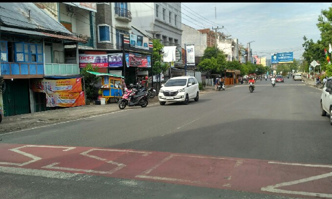 Akses Jalur ke Taman Kota Baturaja Ditutup 