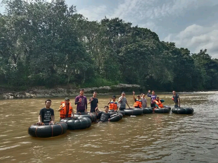 Jelajah Rute Arung Jeram Desa Wisata Padang Bindu, Finis Batu Putri