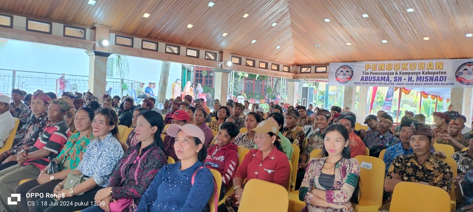 Persatuan Hindu Bali OKU Selatan Siap Menangkan Pasangan ABDI