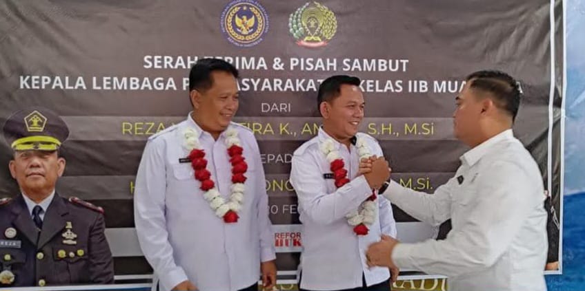 Pergantian Pimpinan, Lapas Muaradua Gelar Pisah Sambut