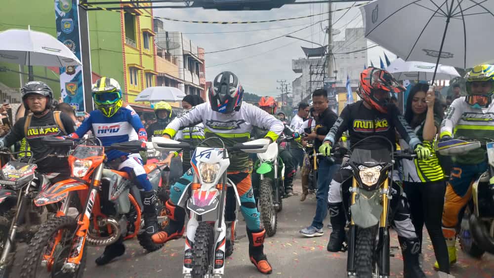 Ribuan Rider Beraksi, Taklukan Kawasan Hutan dan Alam OKU Selatan