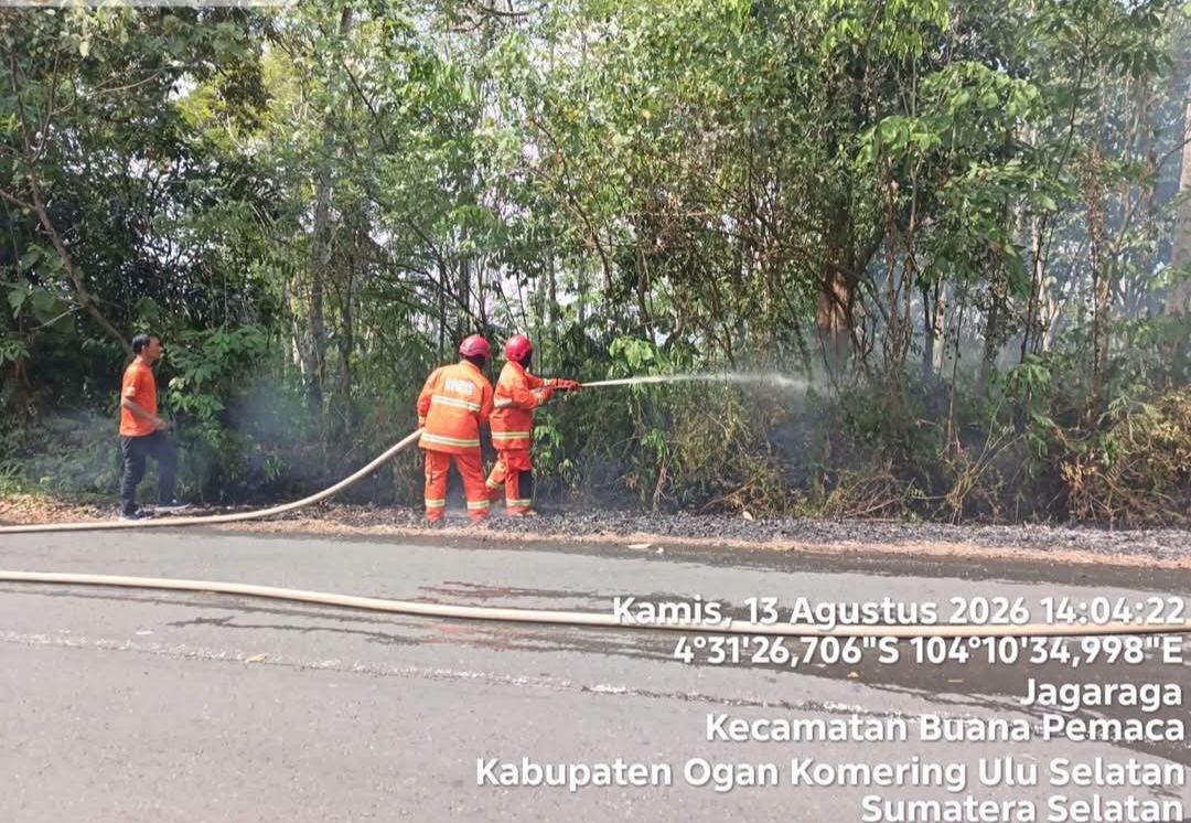 PEMKAB OKU SELATAN IMBAU MASYARAKAT WASPADA KARHUTLA