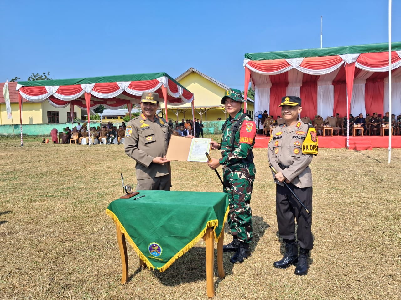 Kodim 0403OKU Sukses Gelar TMMD Ke-124 Disimpang