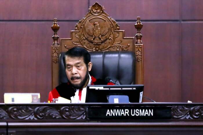 Mantan Ketua MK Anwar Usman Merasa Difitnah