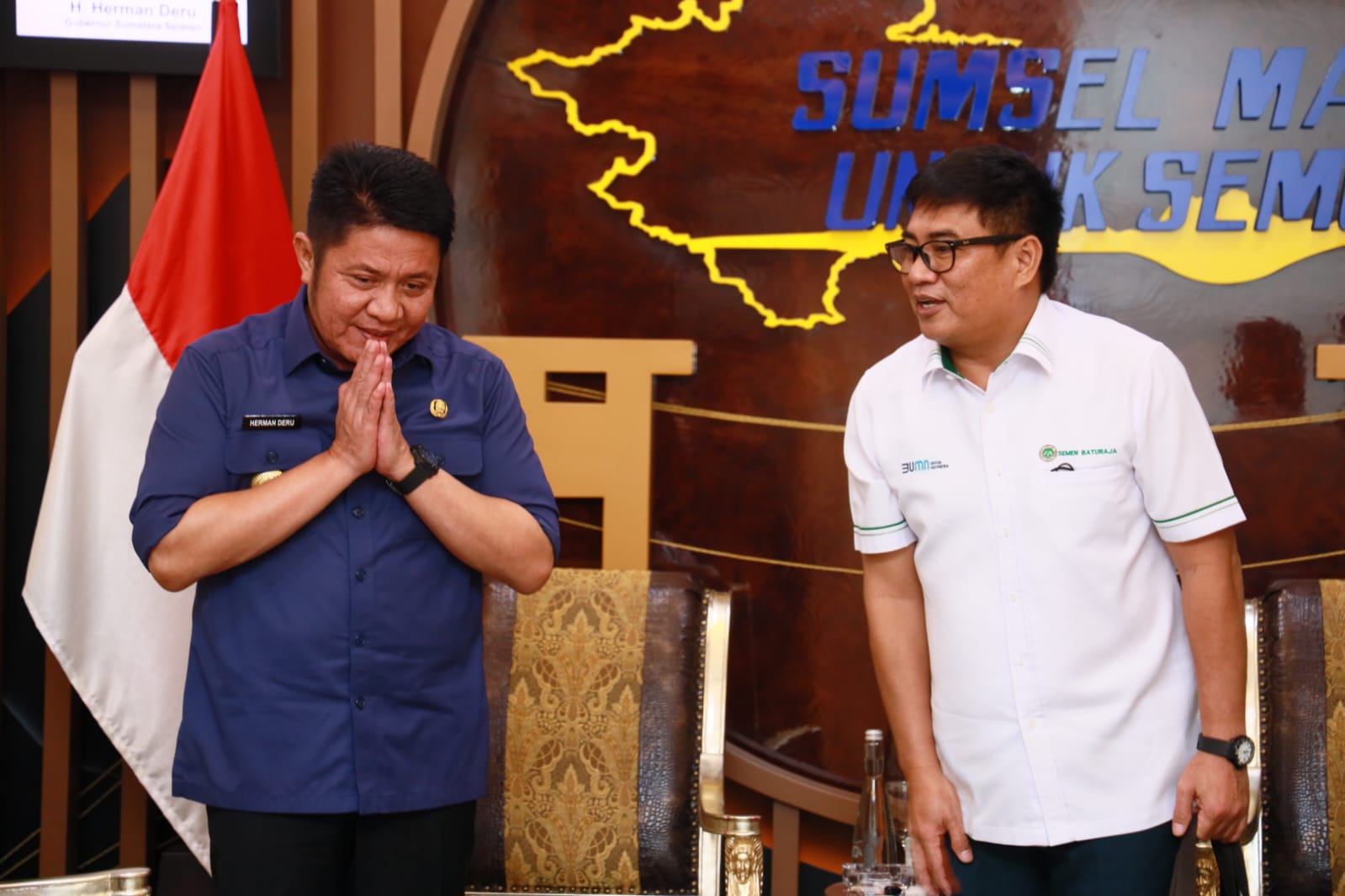 Gubernur Herman Deru Gandeng PT Semen Baturaja Masifkan GSMP di Wilayah OKU Raya