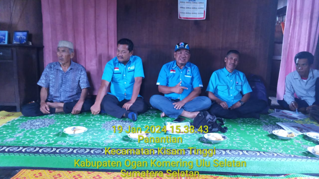 Ketua DPD Gelora OKU Selatan Gencar Lakukan Kompanye Dialogis