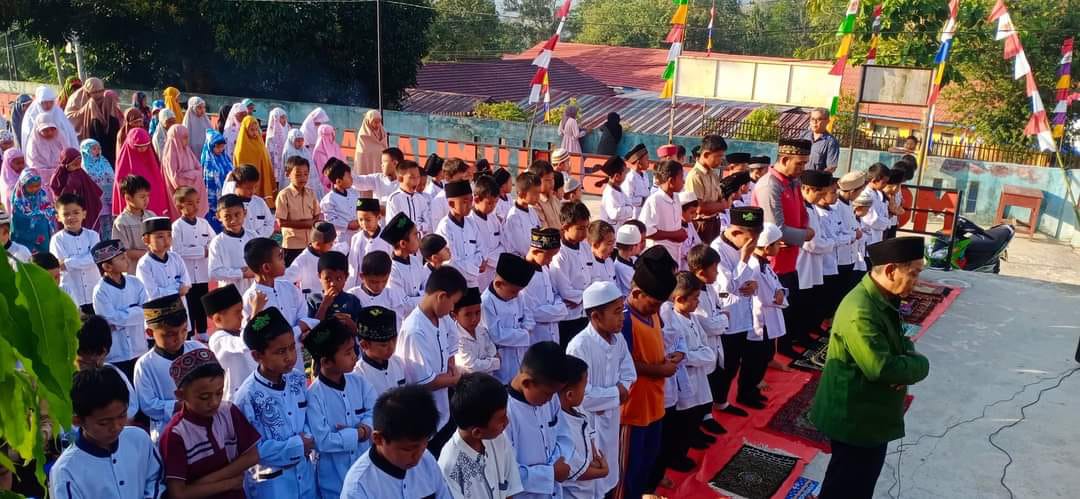 SDN 11 Muaradua Ajak Siswa Aktifkan Salat Duha