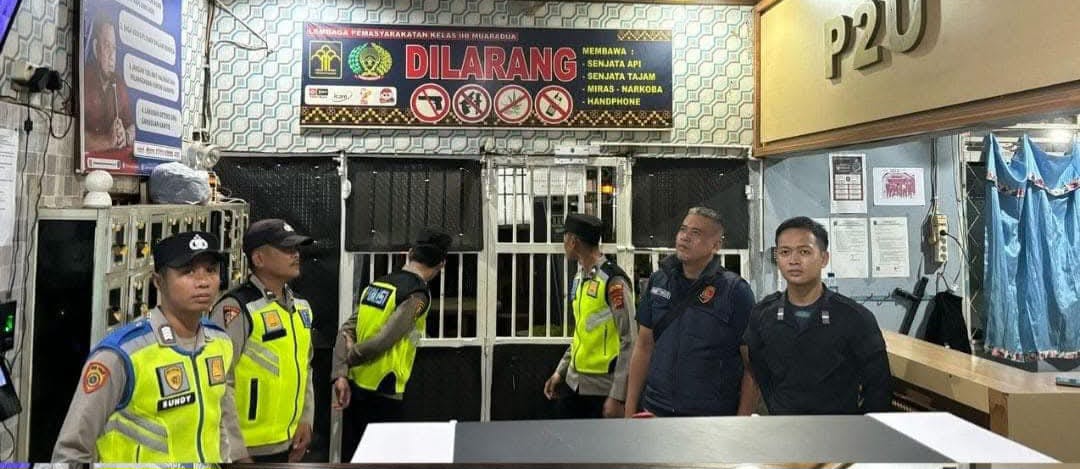 Perketat Pengamanan, Lapas Lakukan Kolaborasi dengan Polres OKUS