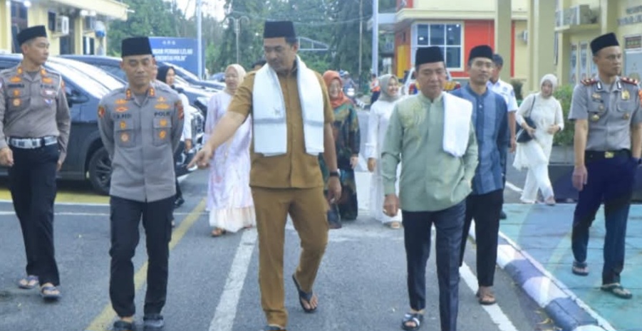 Bupati OKU Selatan Hadiri Peringatan Nuzulul Qur’an dan Buka Puasa Bersama Polres OKU Selatan