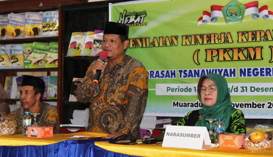 MTsN 01 OKU Selatan Lakukan Penilaian ke Guru