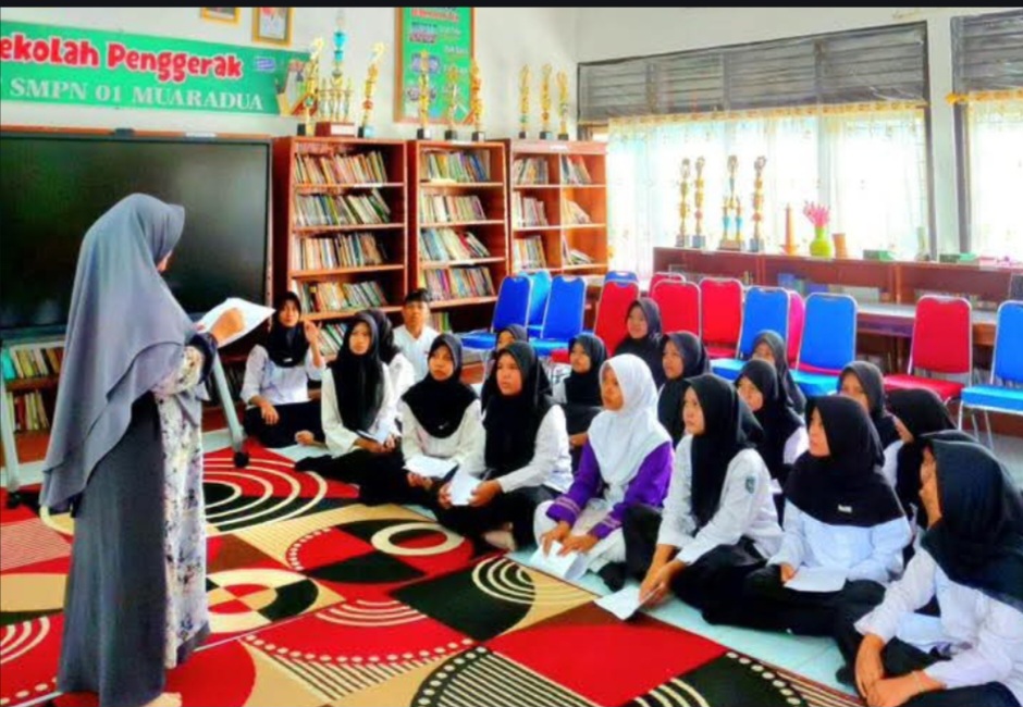 Peringati Isra’ Mi’raj 1446 H, UPT SMPN 01 Muaradua Gelar Lomba Adzan dan Tausiyah