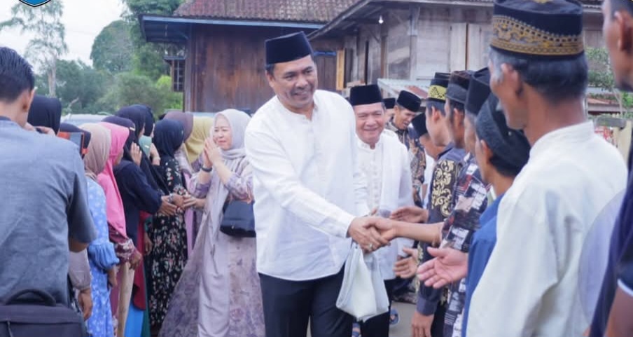 Bupati OKU Selatan Abusama Hadiri Safari Ramadhan 1447 H di Desa Pajar Bulan Kisam Tinggi