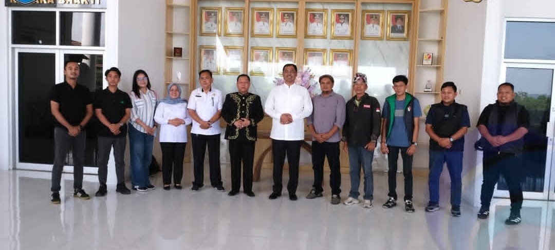 Bupati OKU Selatan Terima Audiensi SAKA Pro Event Organizer Baturaja Permai