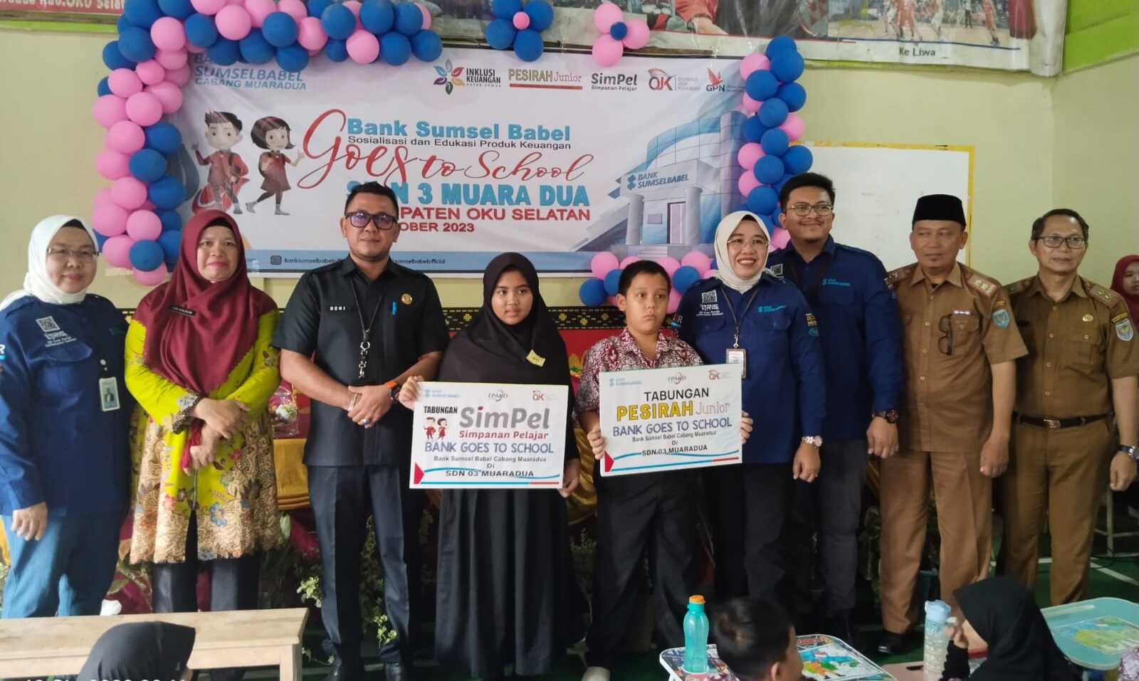 Bank Sumsel Babel Cabang Muaradua Ajak Siswa Memahami Produk Keuangan Melalui Program Bank Goes to School