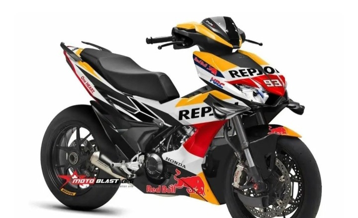 Bersaing dengan Kawasaki, Honda Meluncurkan Motor Bebek RS-X 150 Denan Desain Sporty