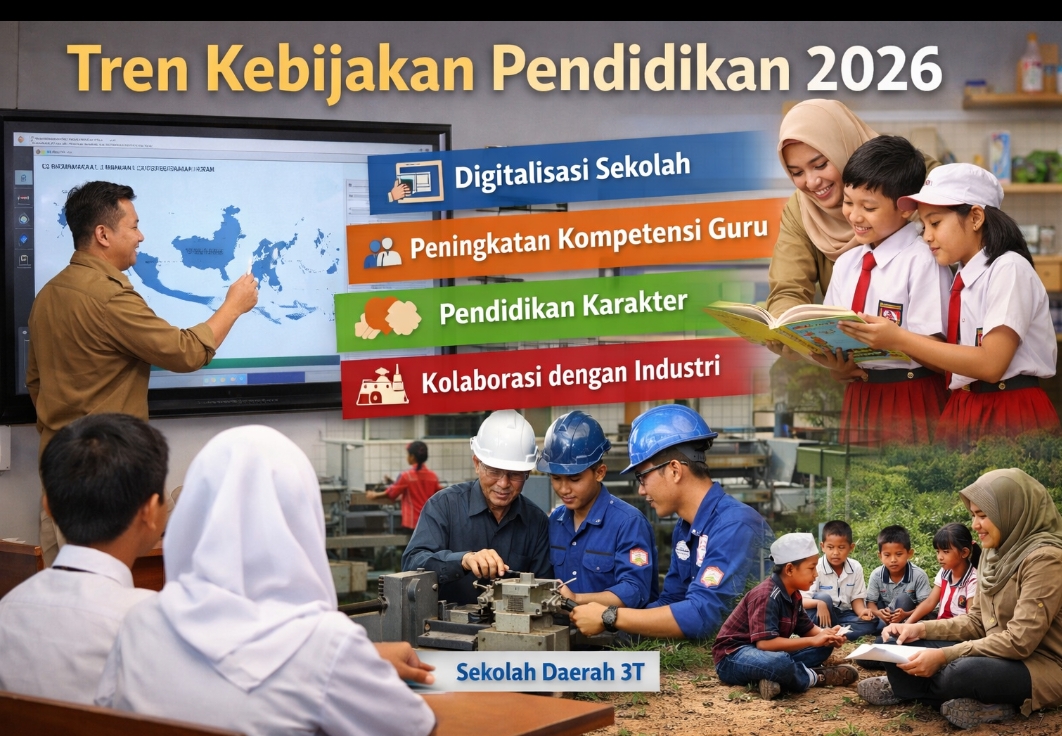 Tren Kebijakan dan Pendidikan Umum 2026: Digitalisasi Sekolah hingga Penguatan Karakter
