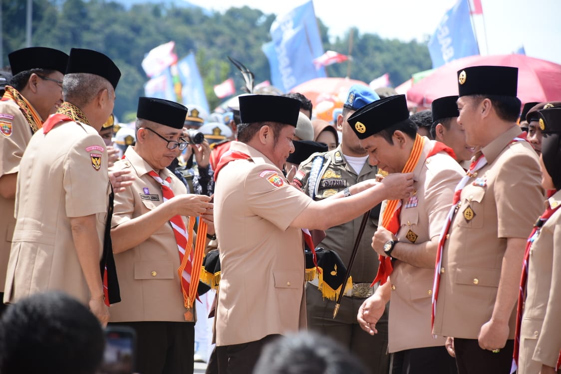 OKU Selatan Sukses Selenggarakan HUT 61 Pramuka Sumsel