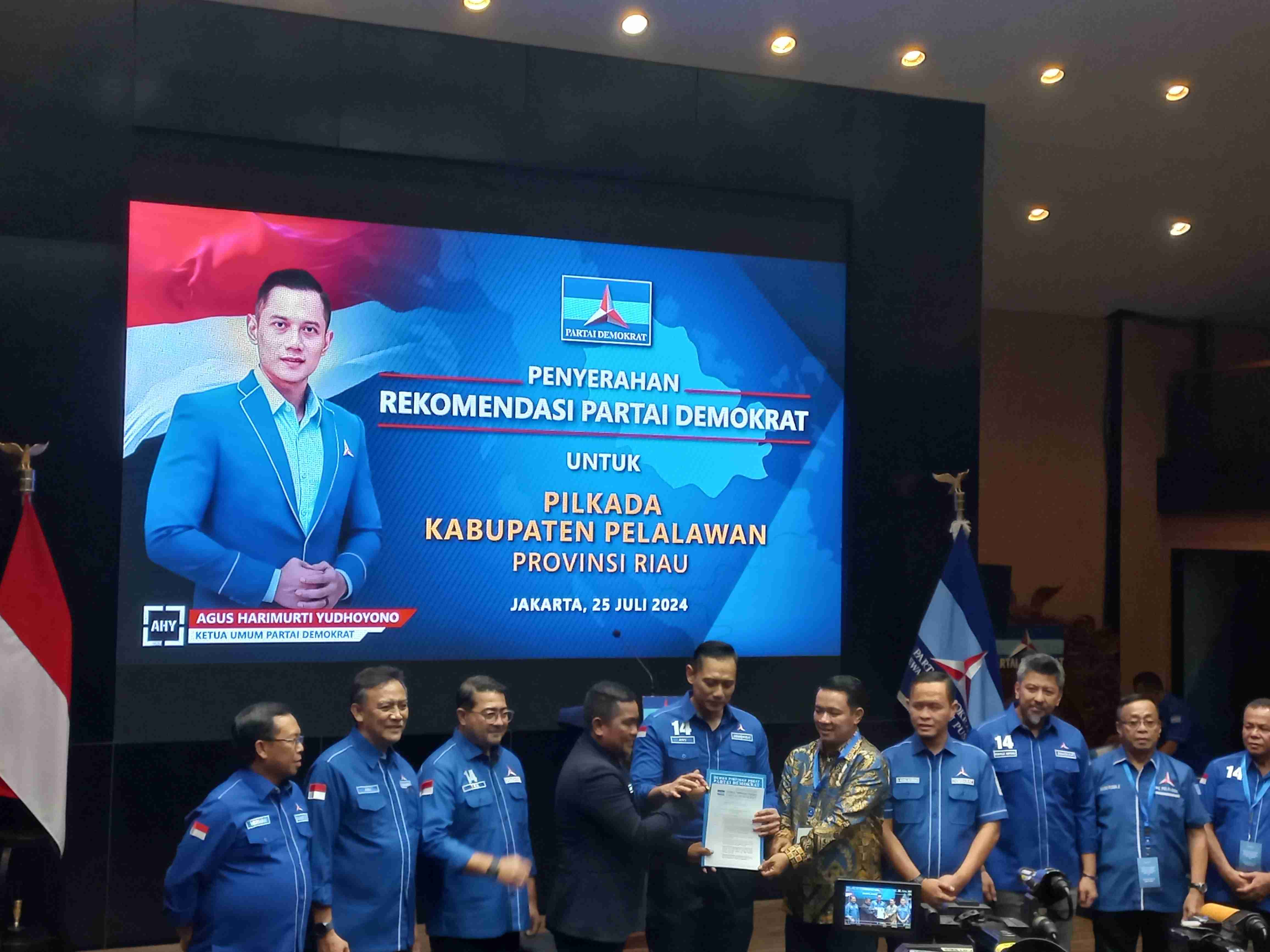 Partai Demokrat Umumkan Rekomendasi untuk 55 Kader Calon Pilkada 2024