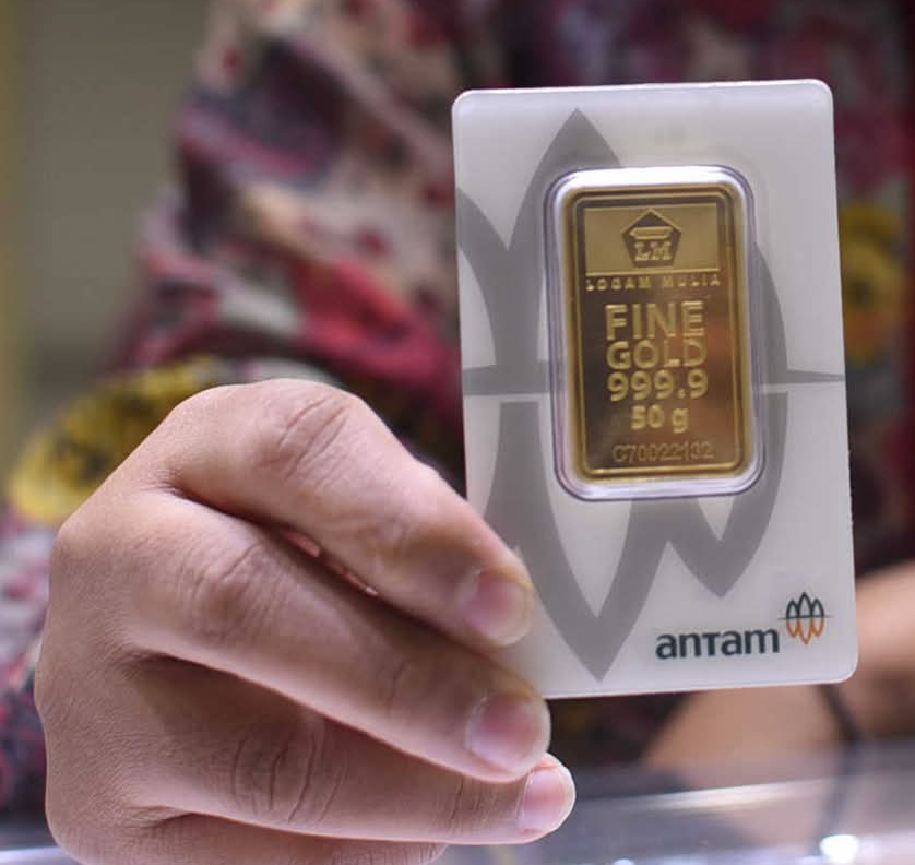 Harga Emas Antam Naik Rp27.000, Sentuh Rp2,83 Juta per Gram
