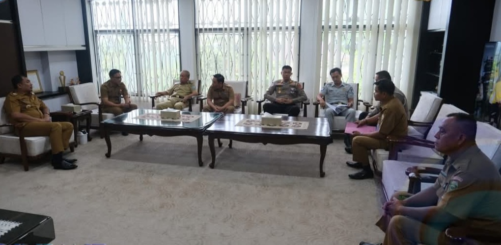 Bupati Abusama Terima Audiensi UPTB PPD Bapenda Sumsel, Bahas Optimalisasi PAD OKU Selatan