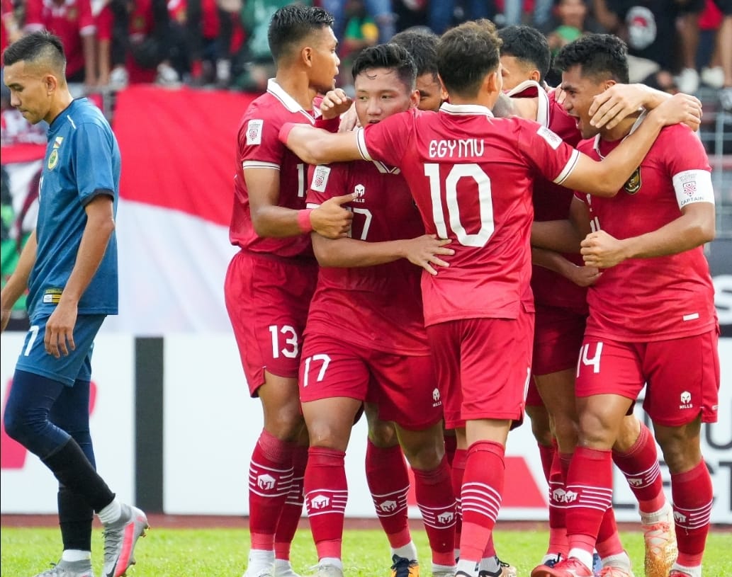 Timnas Indonesia Bantai Brunai Darusssalam dengan Skor 7-0