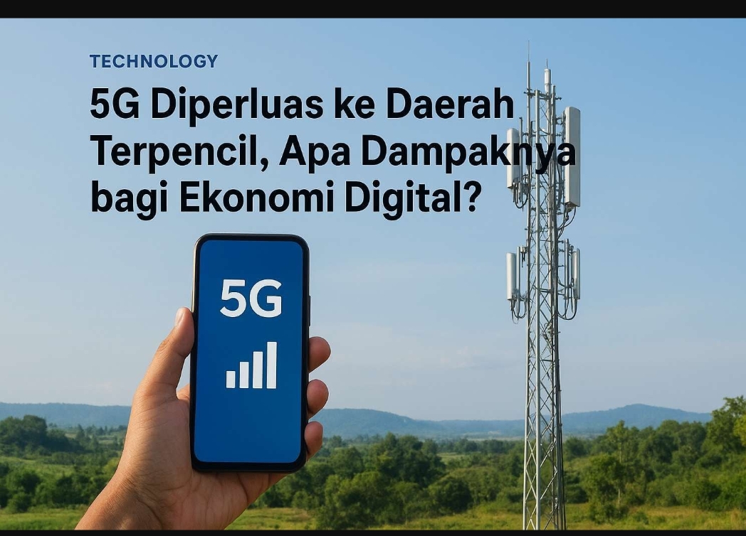 Pengembangan Jaringan 5G Diperluas, Dorong Ekonomi Digital Daerah