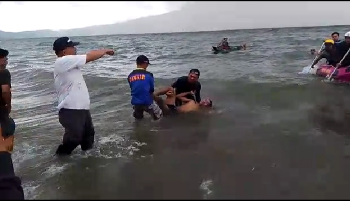 Pengantin Baru Tenggelam di Pantai Pelangi Saat Berenang