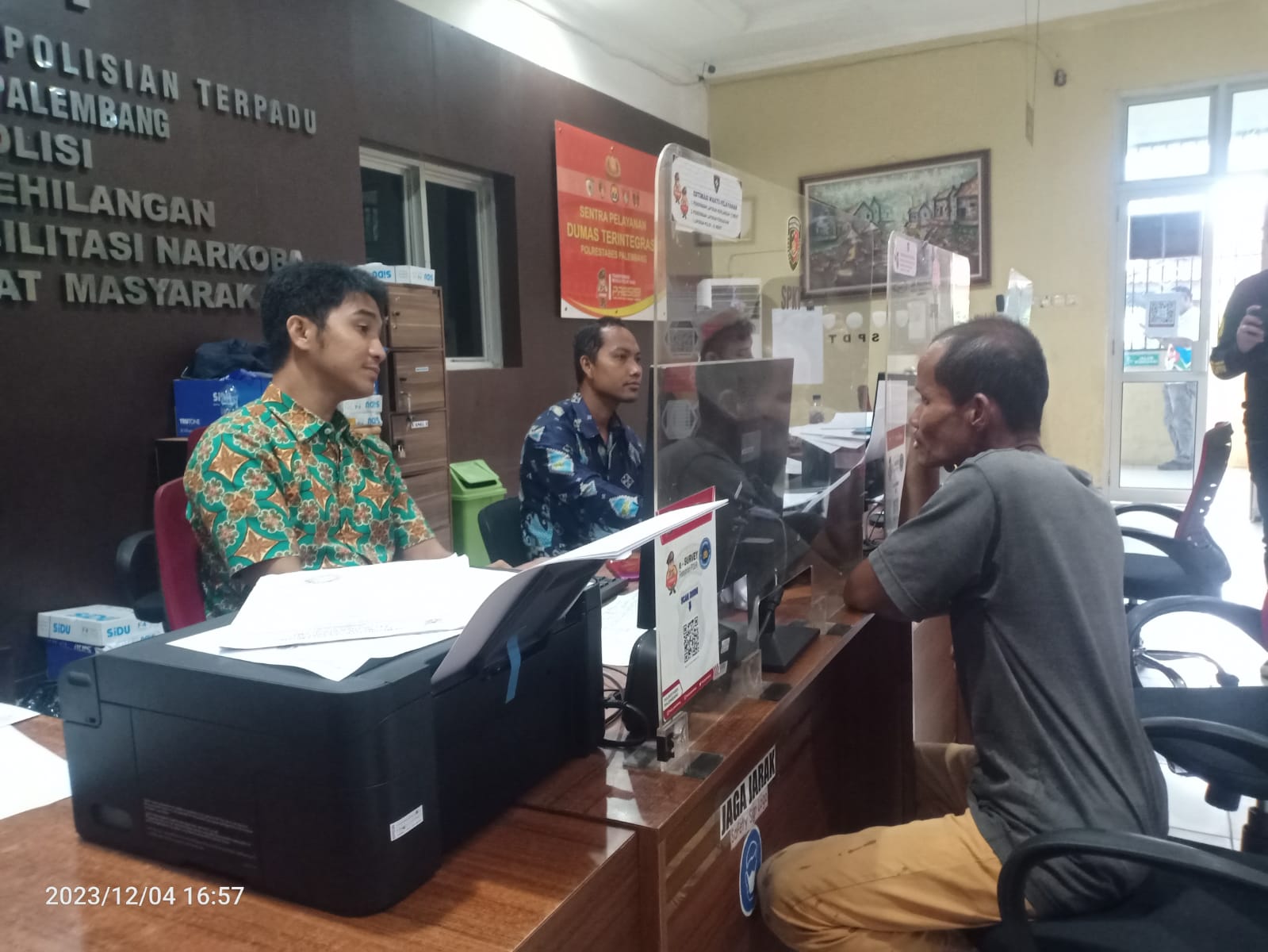 Marbot Masjid di Palembang Nyaris Kehilangan Jempol Tangan Akibat Ditikam Tetangganya