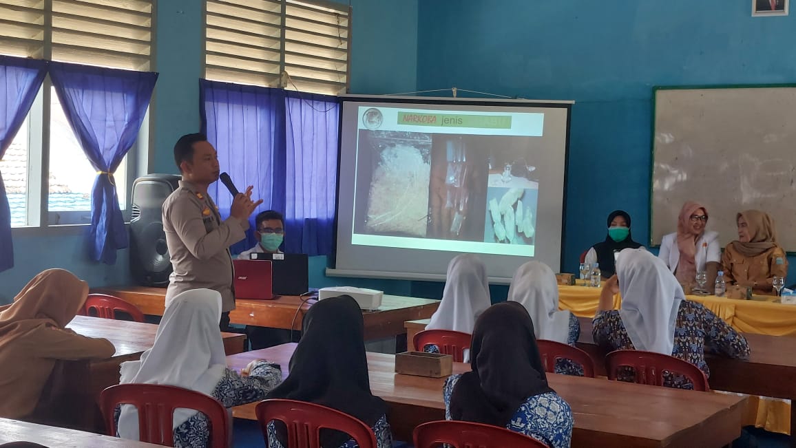 Polsek Kisting Gencar Sosialisasi Pencegahan Penyalahgunaan Narkoba di Kalangan Siswa