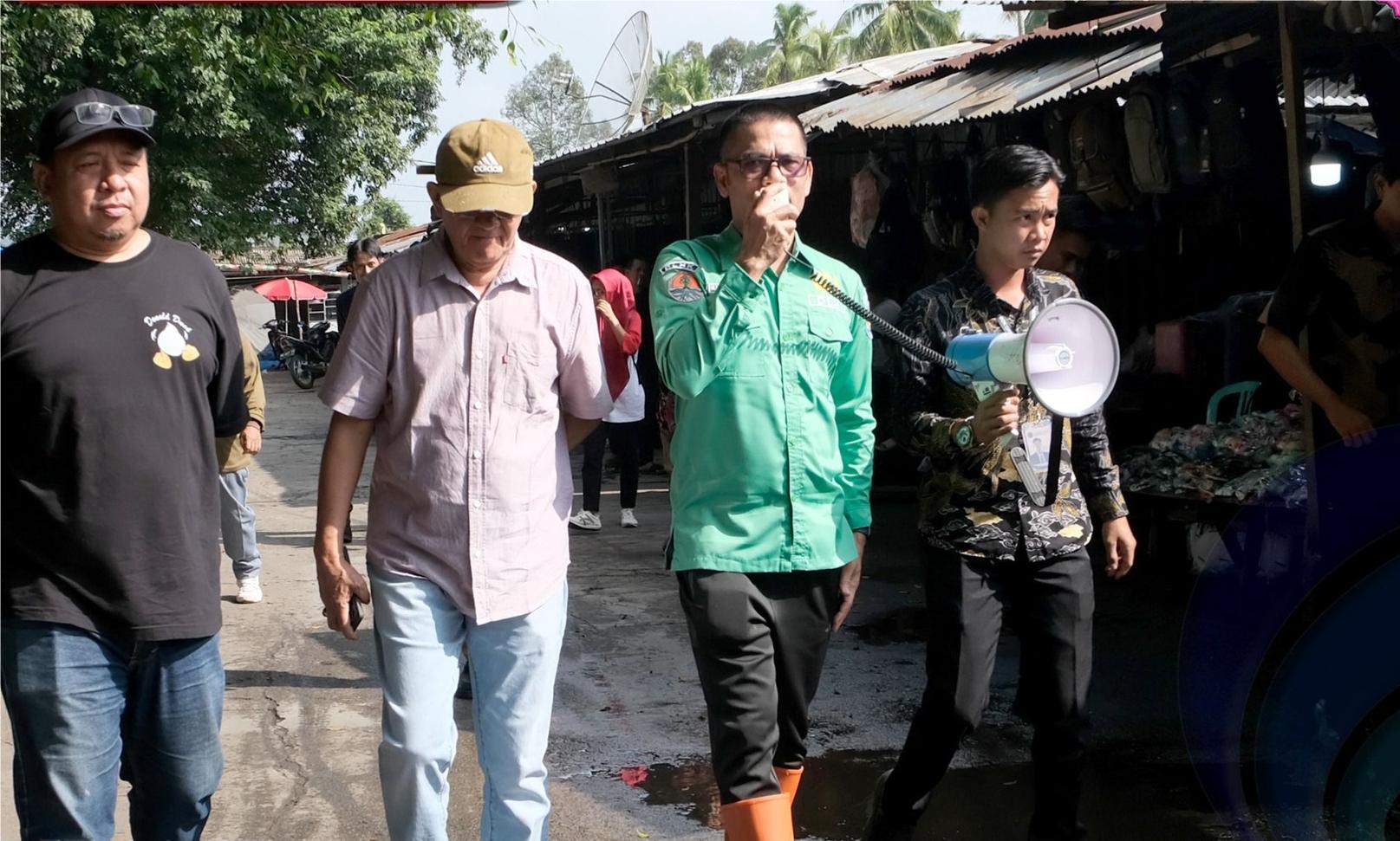 Wujudkan Pasar Bersih! Pemkab OKU Selatan Gencarkan Gotong Royong di Pasar Saka Selabung