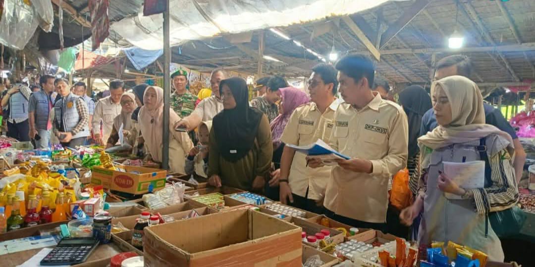 TPID OKU Selatan Sidak Pasar, Pastikan Ketersediaan dan Harga Bahan Pokok Aman