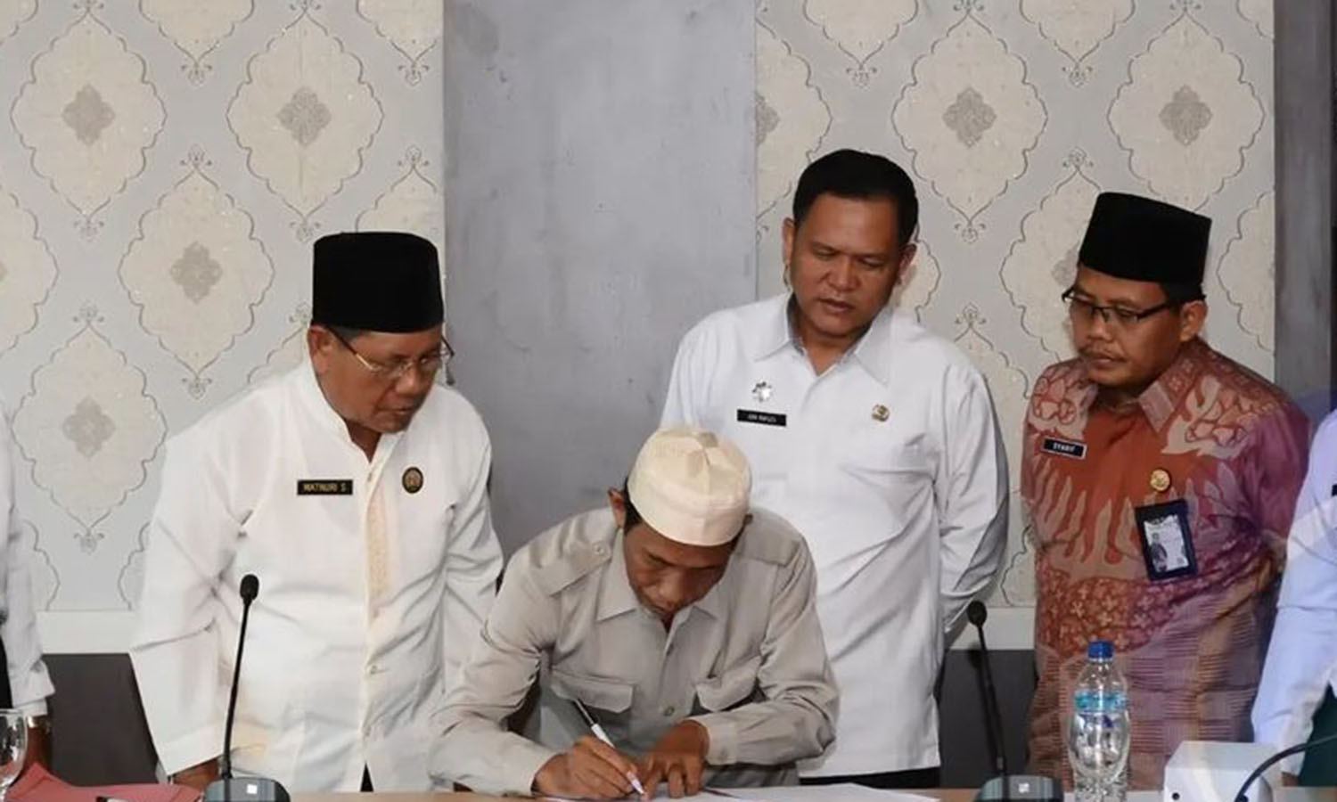 H Ahmad Tasyri Jabat Ketua BAZNAS OKU Selatan Periode 2023-2028