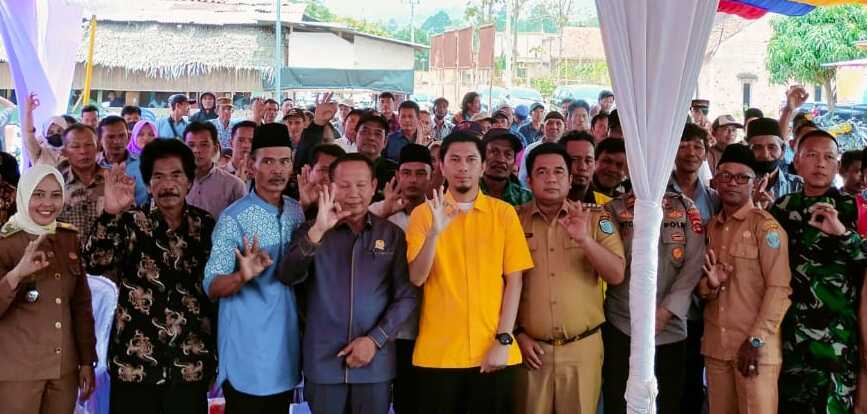 Kunjungi Desa Tanjung Jaya, Anggota DPR RI Tofan Maulana Serap Keluhan Warga Buay Pemaca