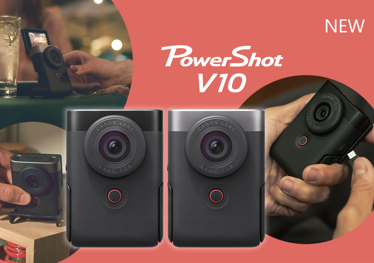 Canon PowerShot V10, Kamera Vlogging Terbaru untuk Konten Kreator dengan Kualitas Video Berkualitas Tinggi