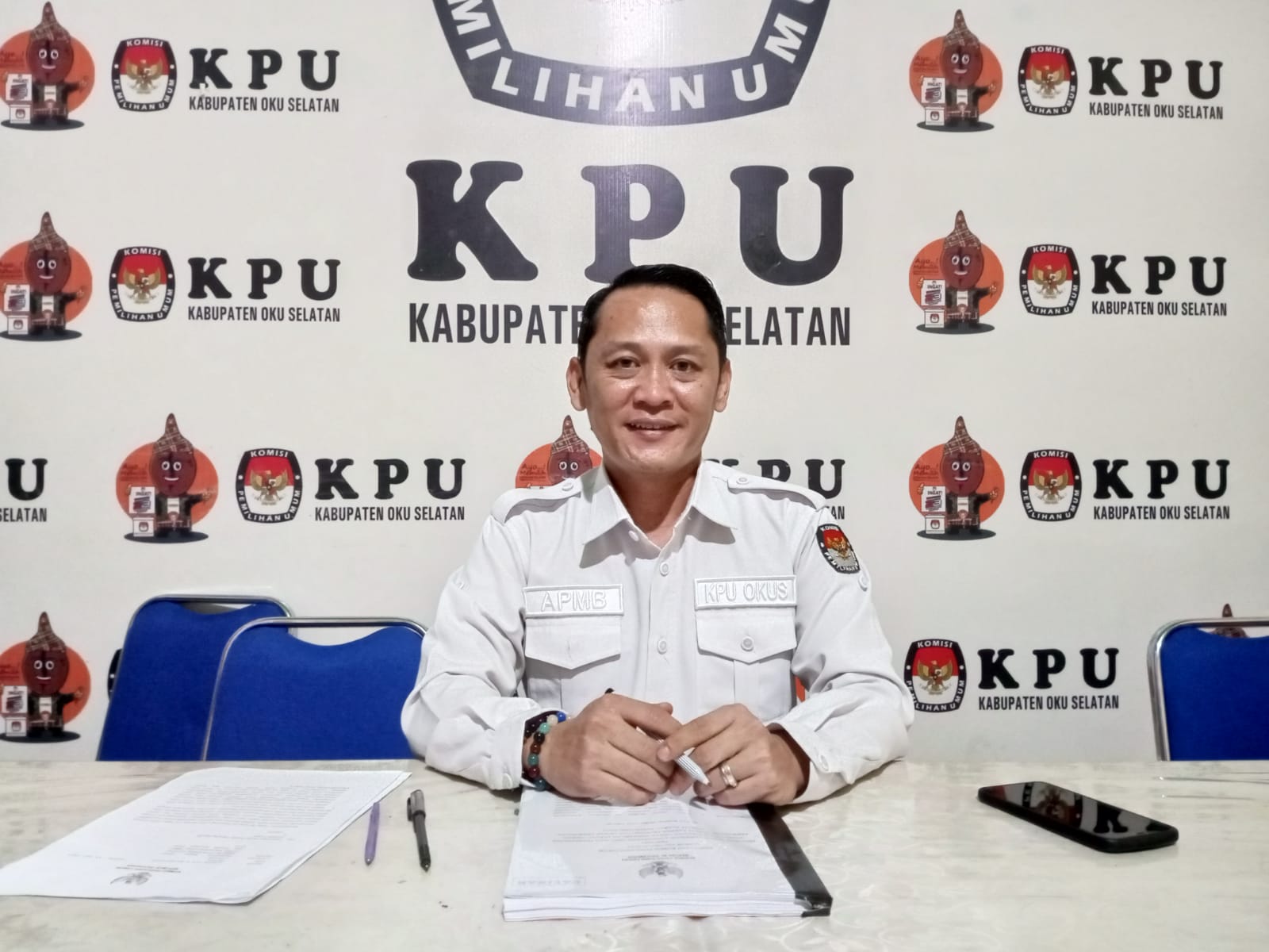 KPU Resmi Tetapkan DPT OKUS 309.699