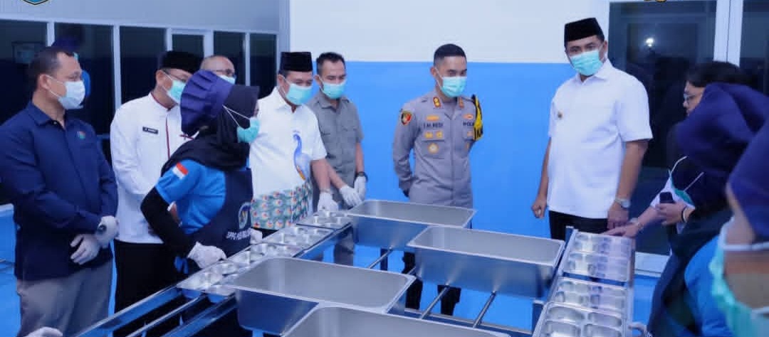 Bupati Abusama Hadiri Launching Dapur Makan Bergizi Gratis SPPG Polres OKU Selatan